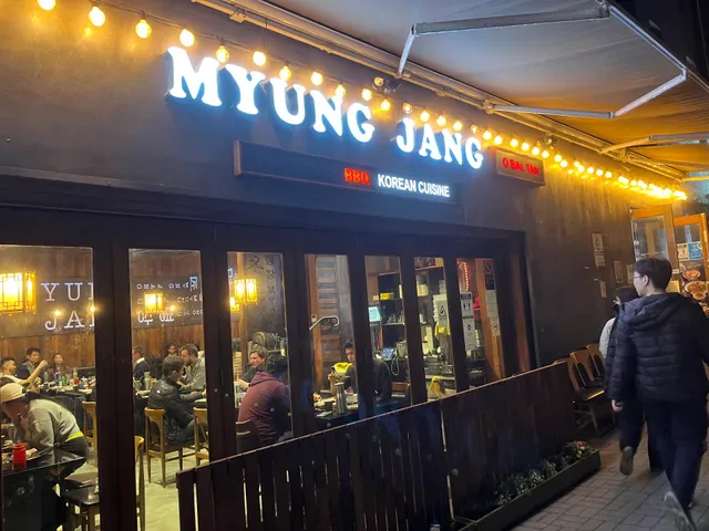 Myung jang and Obaltan restaurant