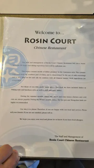 Rosin Court Chinese Restaurant
