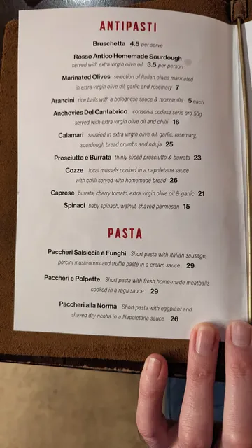 Rosso Antico Pizza Bar