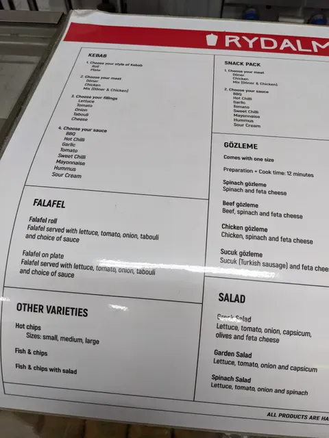 Rydalmere Kebabs