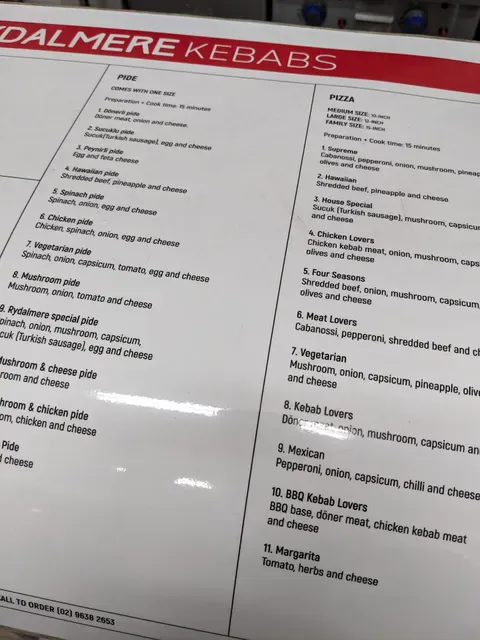 Rydalmere Kebabs
