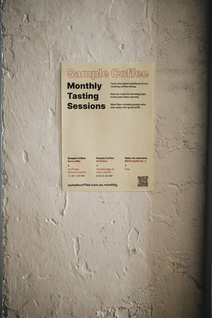 Sample Coffee – St Peters