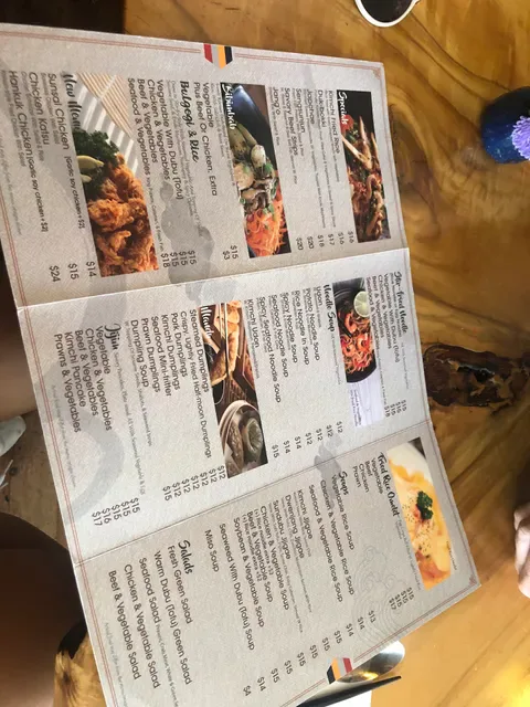 Sanwiye Korean Restaurant.