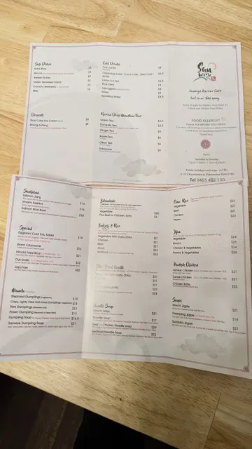 Sanwiye Korean Restaurant.