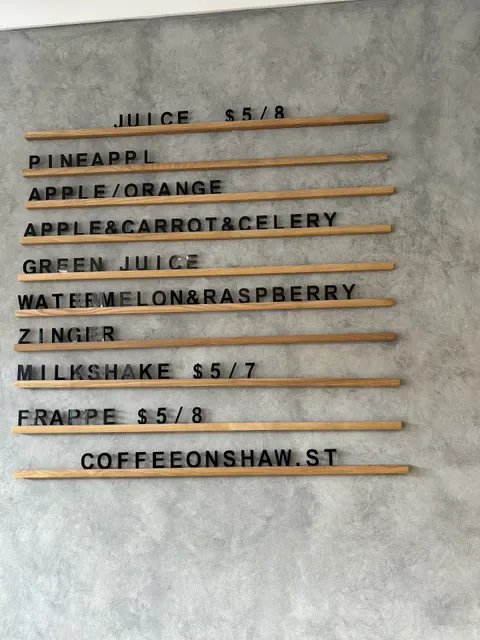 Shaw St Espresso