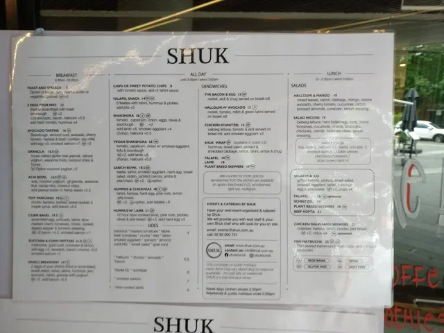 Shuk Chatswood