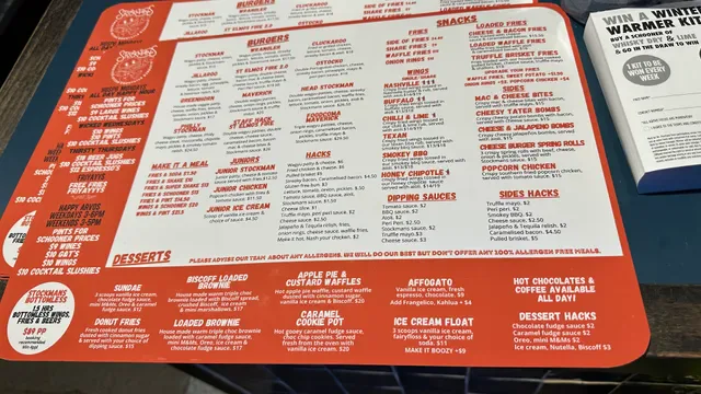 Stockmans Burgers Beers Desserts Dee Why