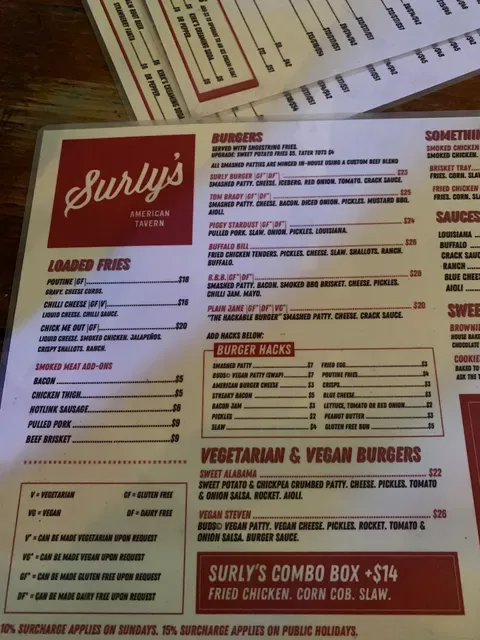 Surly's American Tavern