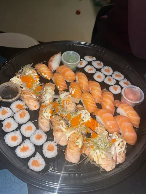 sushi and bowl