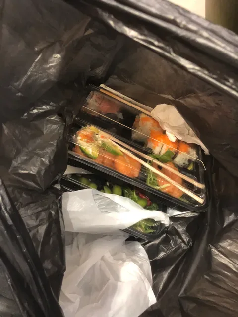 sushi and bowl