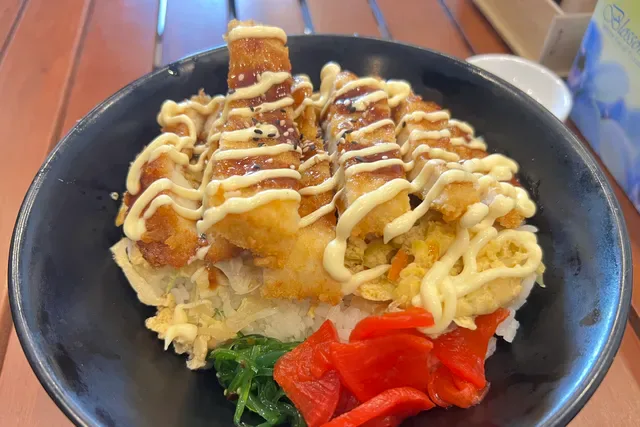sushi and bowl