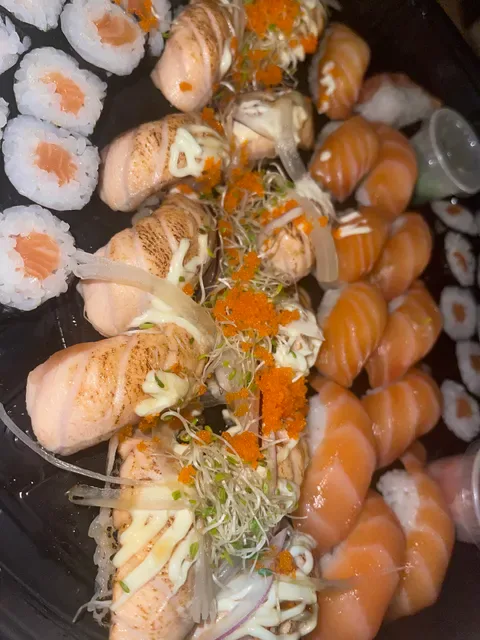 sushi and bowl