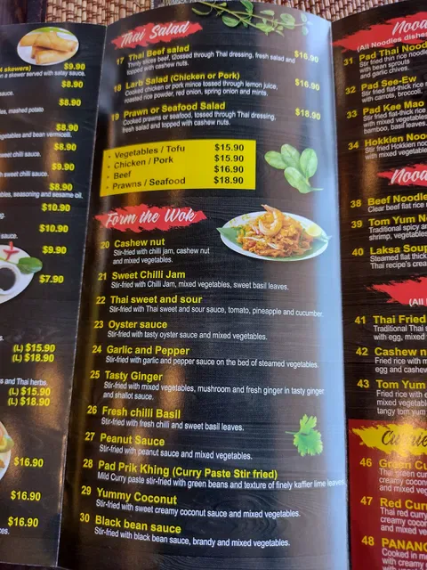 Thai Recipes Restaurant Campbelltown Marketfair