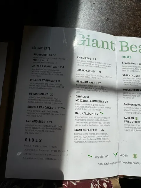 The Giant Bean Cafe