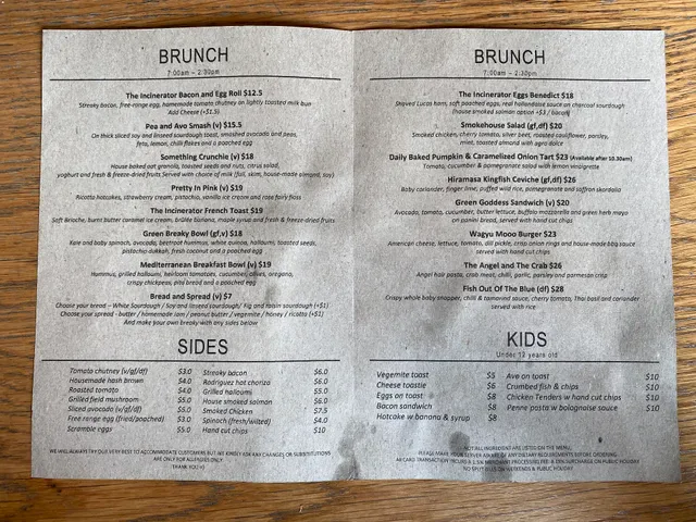 The Incinerator Café