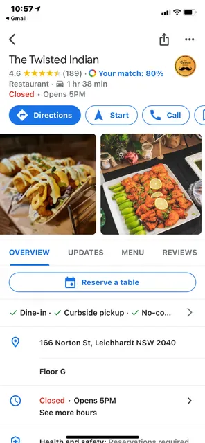 The Twisted Indian Restaurant