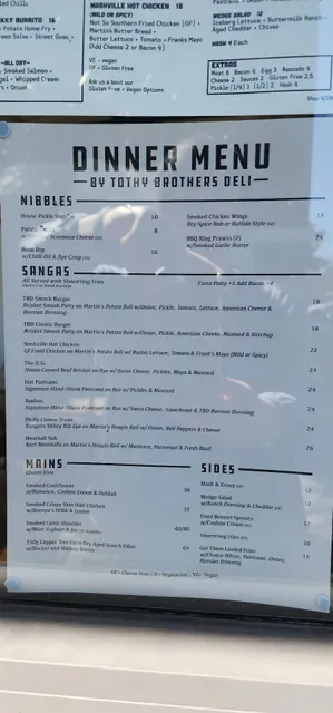 Tothy Brothers Deli