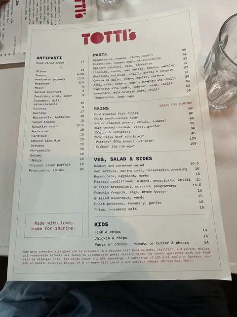 Totti's Rozelle