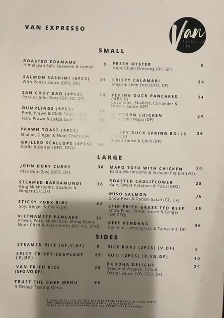 Van Expresso Bar