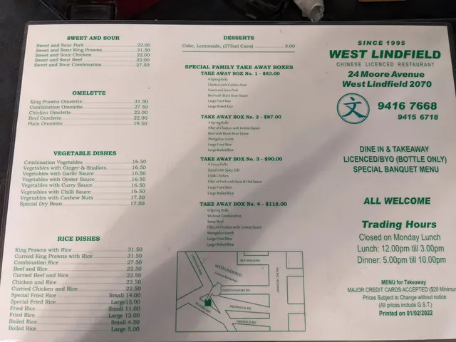 West Lindfield Chinese Restaurant