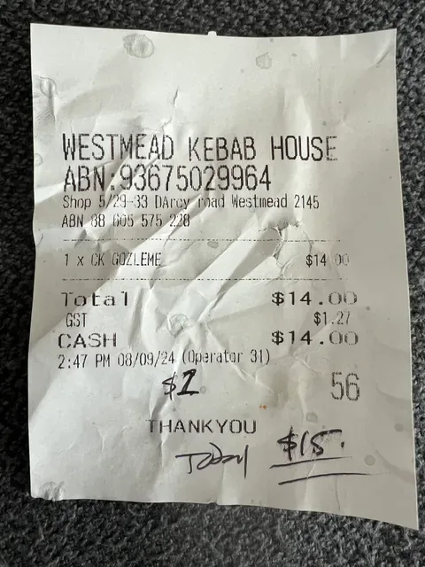 Westmead Kebab House