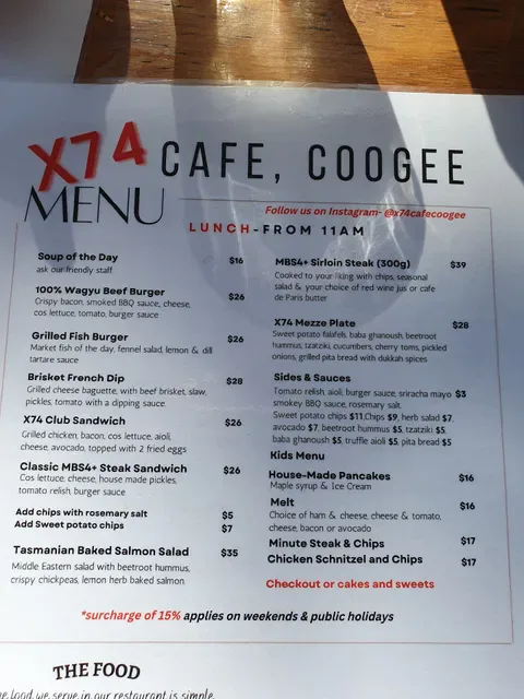 X74 Cafe