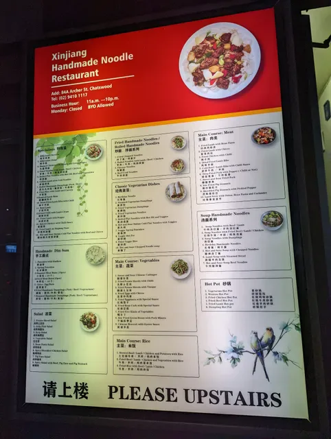 Xin Jiang Hand Made Noodle 新疆拉麵館