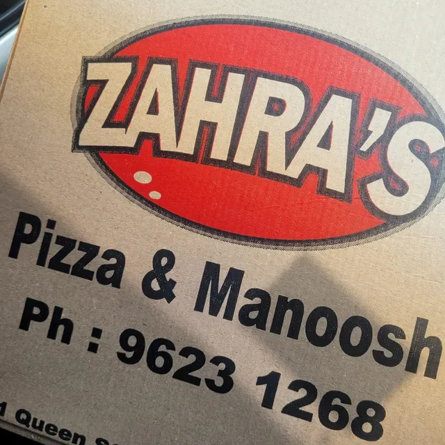 Zahra's Pizza and Munoosh