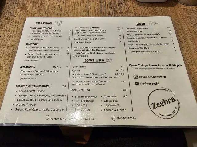 Zeebra Cafe