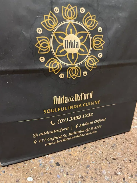 Adda @ Oxford - Soulful Indian Cuisine