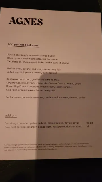 Agnes Restaurant