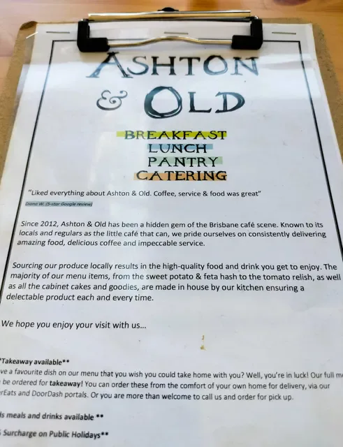 Ashton & Old