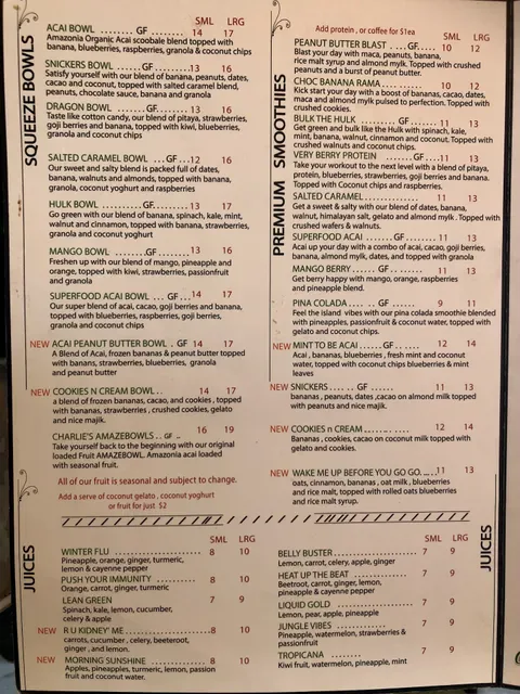 Charlie's Raw Squeeze Clayfield