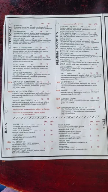Charlie's Raw Squeeze Clayfield