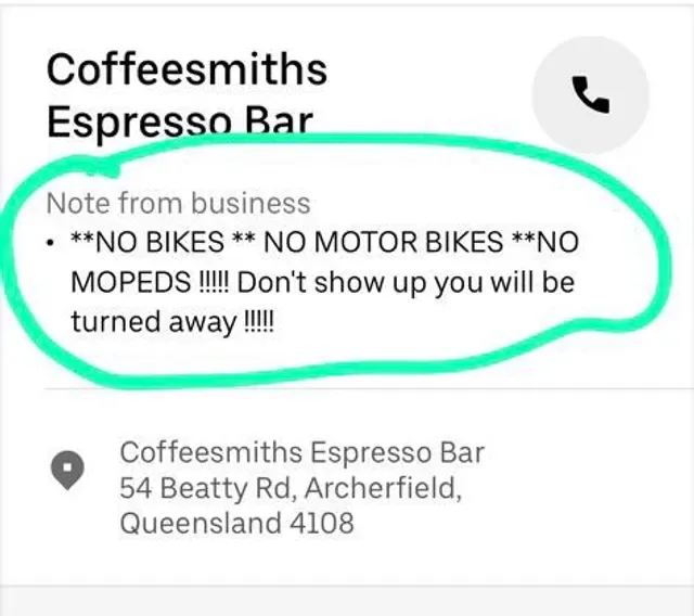 Coffeesmiths Espresso Bar Archerfield