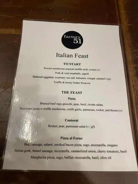 Factory 51 - Italian