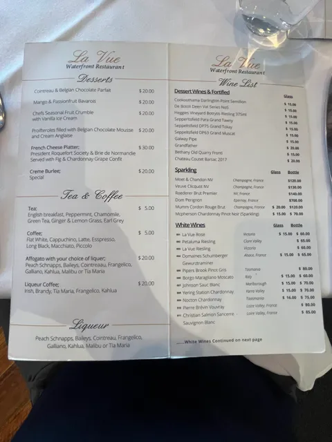 La Vue Waterfront Restaurant