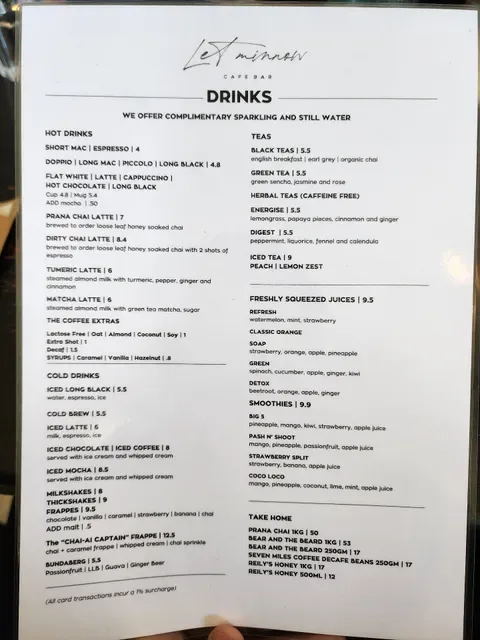 Let Minnow Cafe