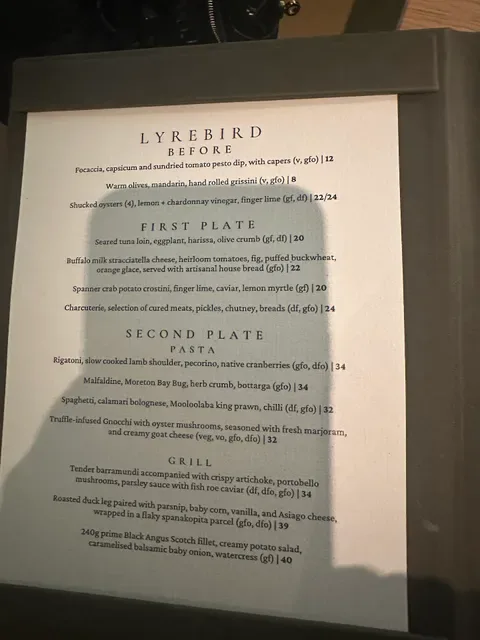 Lyrebird Restaurant