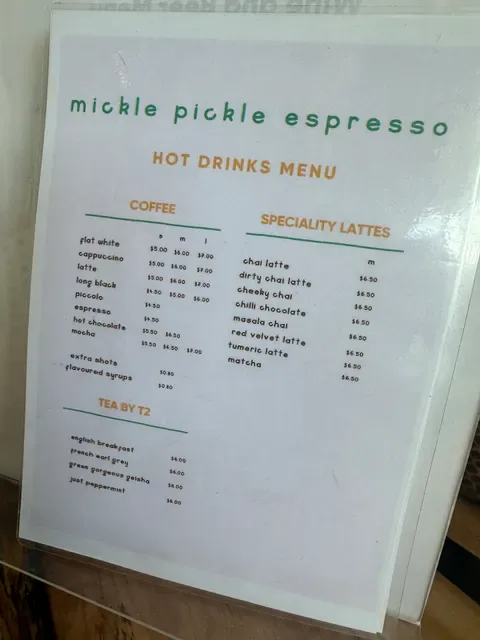 Mickle Pickle Espresso