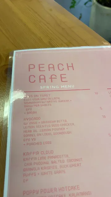 Peach Cafe
