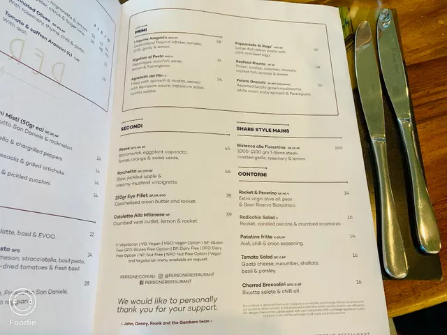 Persone Italian Restaurant