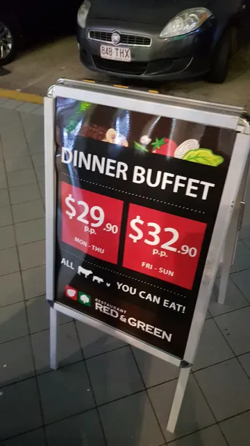 Restaurant Red & Green (GGOGI HOUSE by NEW management: Mon-Thur $51.90, Fri-Sun $55.90))