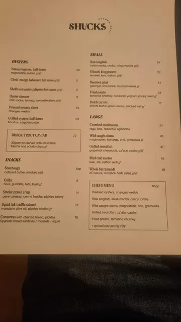 Shucks Bar