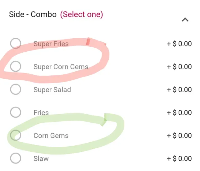 Super Combo Burgers