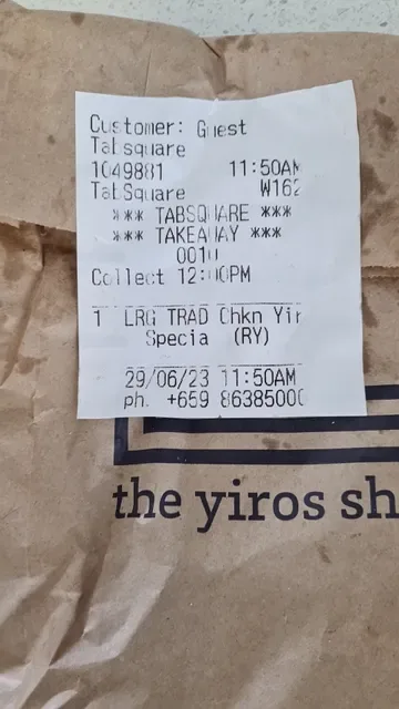 The Yiros Shop - DFO Jindalee