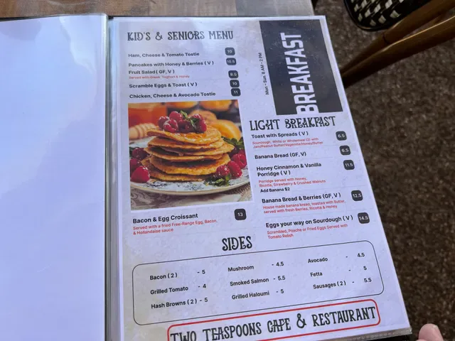 Two Teaspoons Cafe & Restaurant