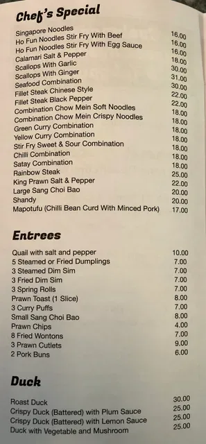 Coolangatta Chinese Restaurant and Takeaway