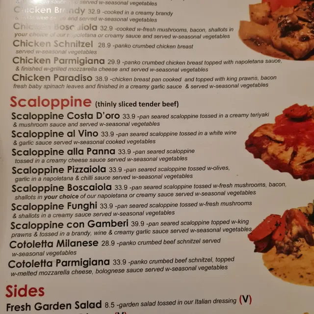 Costa D'oro Italian Restaurant & Pizzeria