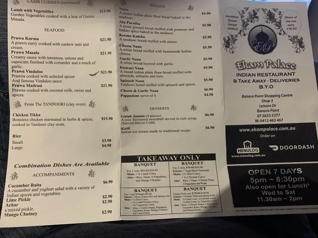 Ekam Palace Indian Restaurant